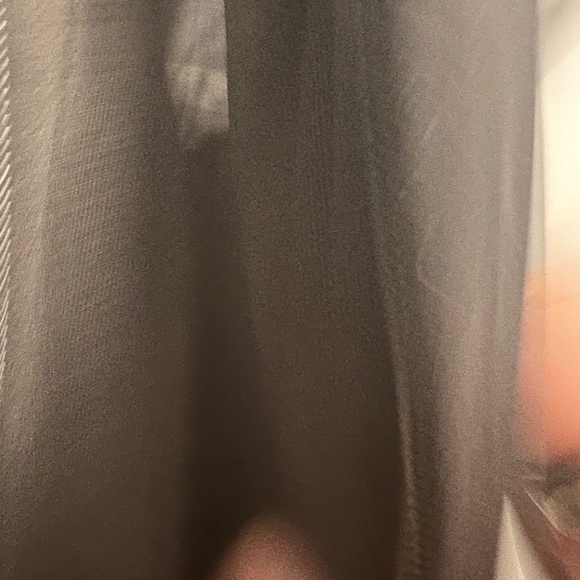 Coast UK Size 8 formal black dress with high low skirt and empress style robe - Picture 8 of 8